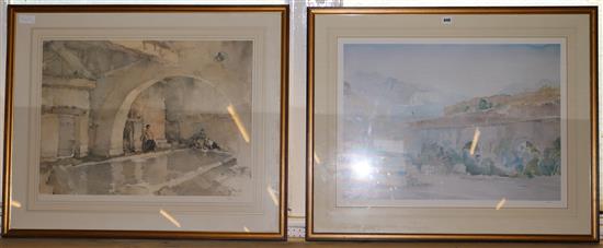 2 Russel Flint prints